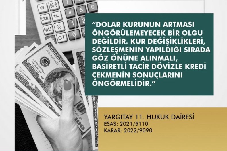 DOLAR KURU ARTMASI SONRASI BASİRETLİ TACİRİN KREDİ ÇEKMESİ